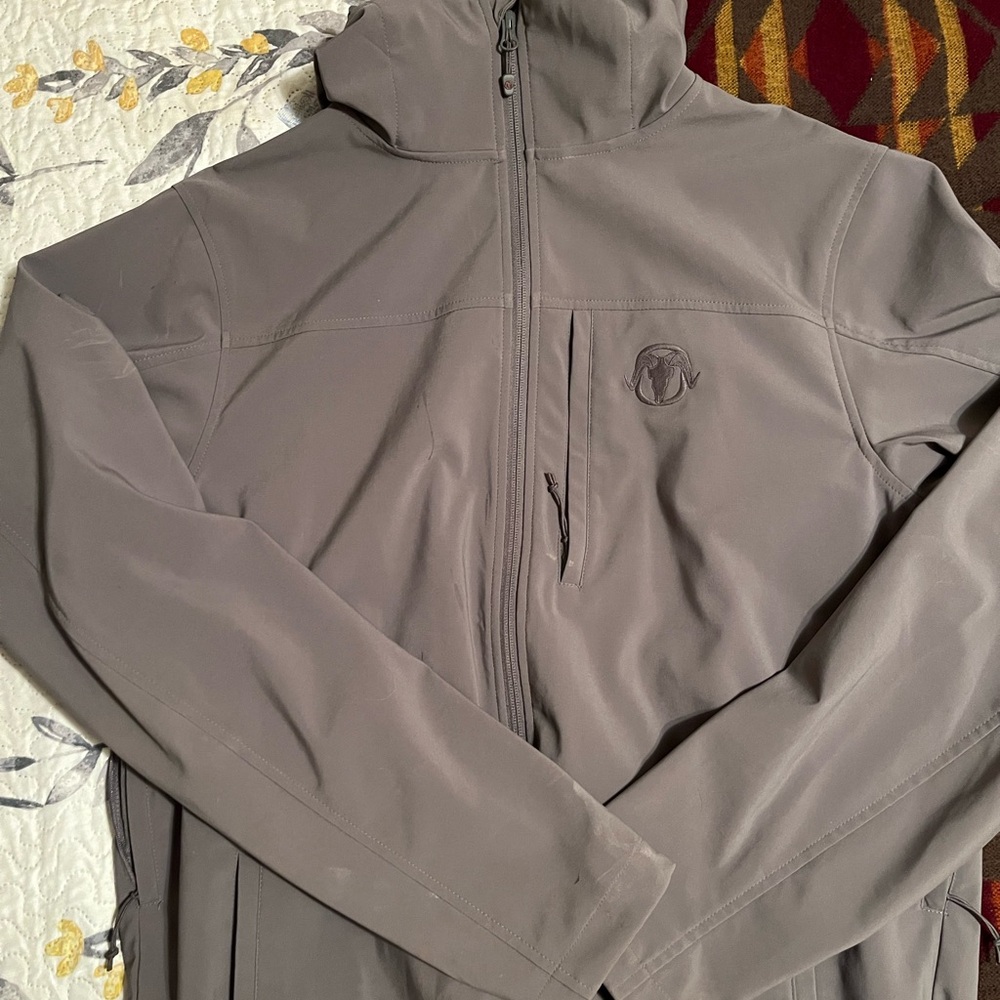 Black Ovis Gray Softshell Jacket - image 1